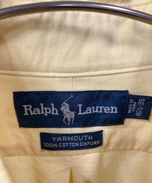 RALPH LAUREN（ラルフローレン）RALPH LAUREN (ラルフローレン) 長袖シャツ　イエロー イエロー サイズ:16　1/2の古着・服飾アイテム