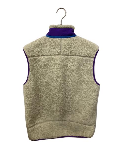 Patagonia（パタゴニア）Patagonia (パタゴニア) クラシックレトロX グレー×パープル サイズ:Ｍの古着・服飾アイテム