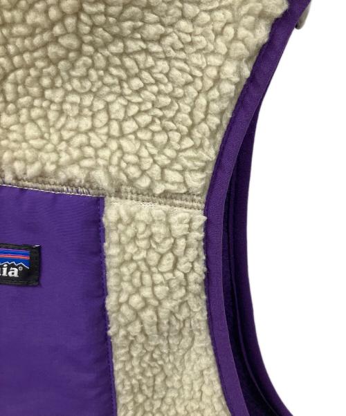Patagonia（パタゴニア）Patagonia (パタゴニア) クラシックレトロX グレー×パープル サイズ:Ｍの古着・服飾アイテム