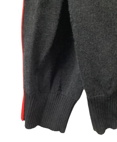 DIESEL（ディーゼル）DIESEL (ディーゼル) フルジップアップジャケット ブラック×レッド ブラック×レッド サイズ:Freeの古着・服飾アイテム