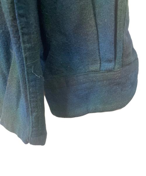 PENDLETON（ペンドルトン）PENDLETON (ペンドルトン) チェック長袖シャツ ヴァージンウール グリーン×ブルー サイズ:5の古着・服飾アイテム