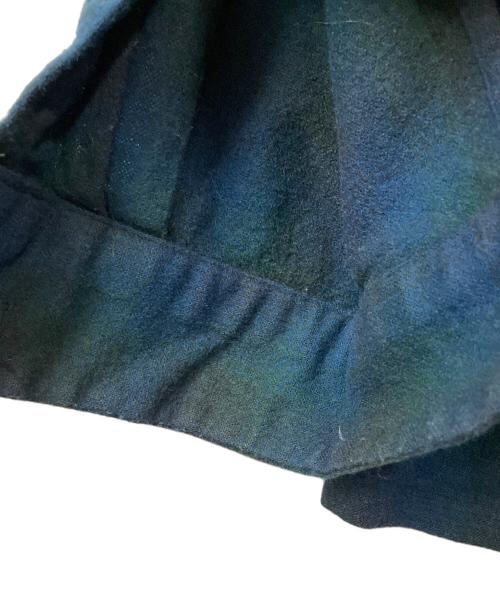 PENDLETON（ペンドルトン）PENDLETON (ペンドルトン) チェック長袖シャツ ヴァージンウール グリーン×ブルー サイズ:5の古着・服飾アイテム