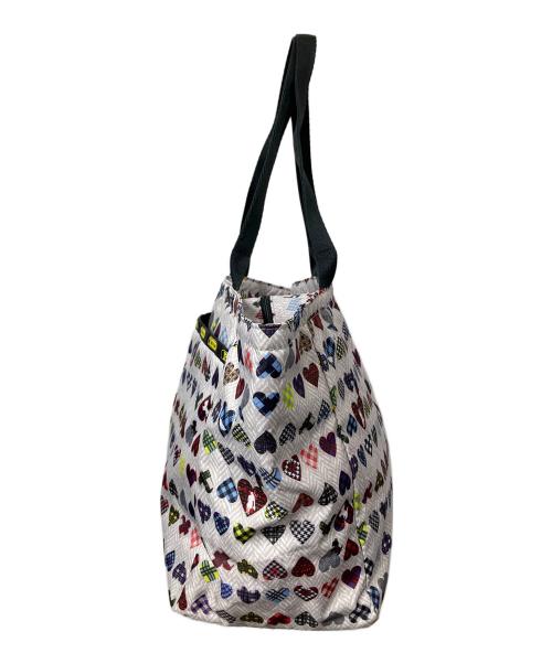 LeSportsac（レスポートサック）LeSportsac (レスポートサック) トートバッグ ホワイト グレーの古着・服飾アイテム
