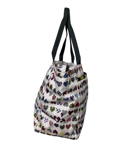 LeSportsac（レスポートサック）LeSportsac (レスポートサック) トートバッグ ホワイト グレーの古着・服飾アイテム