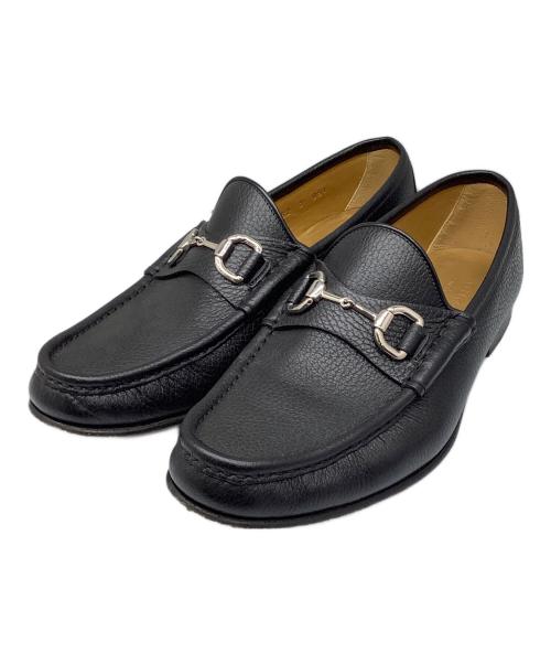 GUCCI（グッチ）GUCCI (グッチ) ビットローファー ブラック ブラック サイズ:25の古着・服飾アイテム