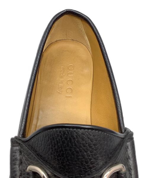 GUCCI（グッチ）GUCCI (グッチ) ビットローファー ブラック ブラック サイズ:25の古着・服飾アイテム