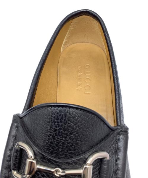 GUCCI（グッチ）GUCCI (グッチ) ビットローファー ブラック ブラック サイズ:25の古着・服飾アイテム