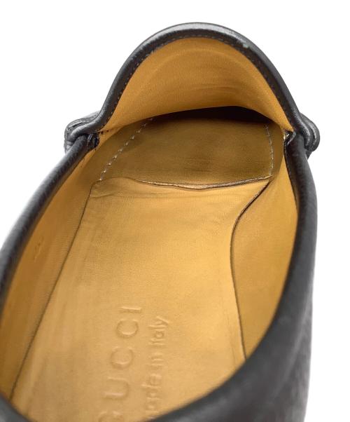 GUCCI（グッチ）GUCCI (グッチ) ビットローファー ブラック ブラック サイズ:25の古着・服飾アイテム