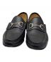 中古・古着 GUCCI (グッチ) ビットローファー ブラック ブラック サイズ:25：27000円