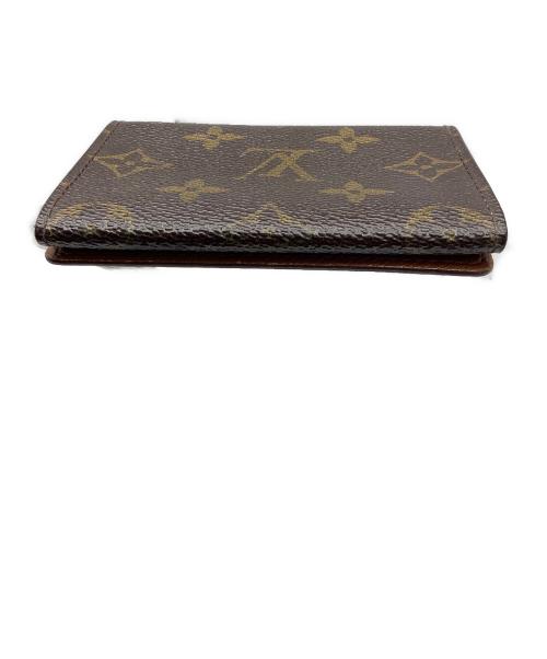 LOUIS VUITTON（ルイ ヴィトン）LOUIS VUITTON (ルイ ヴィトン) アンヴェロップ・カルト・ドゥ・ヴィジット ブラウンの古着・服飾アイテム