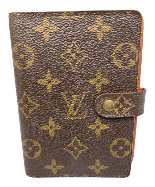 LOUIS VUITTON（ルイ ヴィトン）LOUIS VUITTON (ルイ ヴィトン) アジェンダPM　手帳カバー ブラウンの古着・服飾アイテム