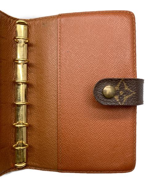 LOUIS VUITTON（ルイ ヴィトン）LOUIS VUITTON (ルイ ヴィトン) アジェンダPM　手帳カバー ブラウンの古着・服飾アイテム