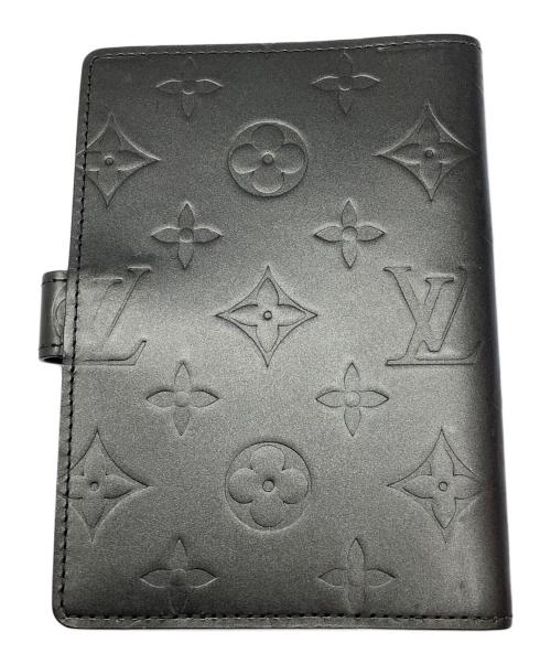 LOUIS VUITTON（ルイ ヴィトン）LOUIS VUITTON (ルイ ヴィトン) アジェンダPM　手帳カバー ブラックの古着・服飾アイテム