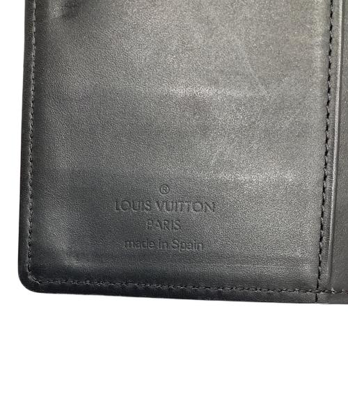 LOUIS VUITTON（ルイ ヴィトン）LOUIS VUITTON (ルイ ヴィトン) アジェンダPM　手帳カバー ブラックの古着・服飾アイテム