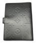 LOUIS VUITTON (ルイ ヴィトン) アジェンダPM　手帳カバー ブラック：13000円