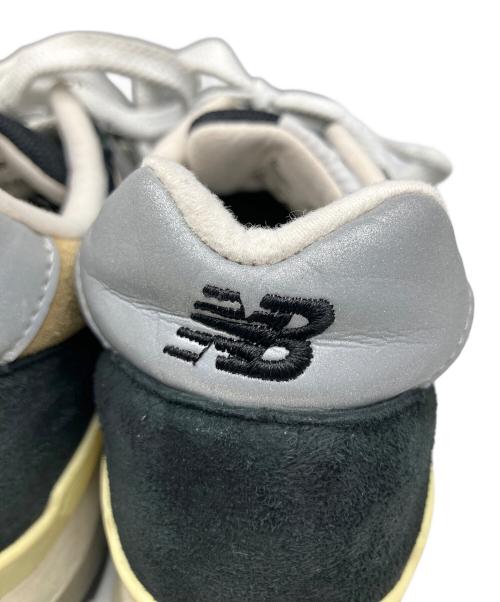 NEW BALANCE（ニューバランス）NEW BALANCE (ニューバランス) ローカットスニーカー ブラック×ホワイト ホワイト×ブラック サイズ:24の古着・服飾アイテム