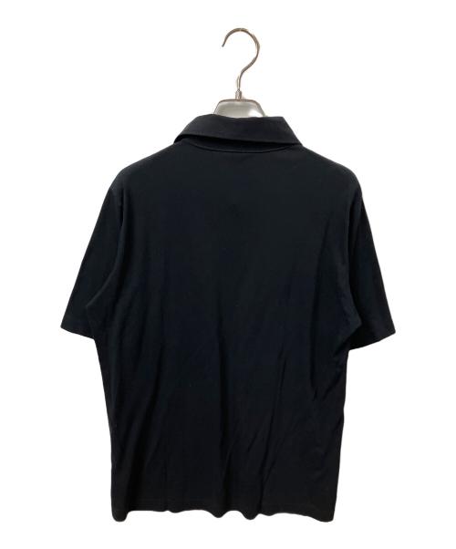 BURBERRY LONDON（バーバリーロンドン）BURBERRY LONDON (バーバリーロンドン) ポロシャツ　ブラック ブラック サイズ:Mの古着・服飾アイテム