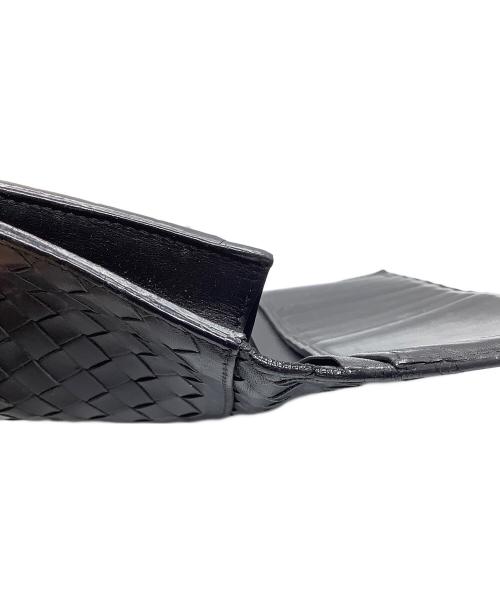 BOTTEGA VENETA（ボッテガベネタ）BOTTEGA VENETA (ボッテガベネタ) 長財布　イントレチャート ブラック ブラックの古着・服飾アイテム