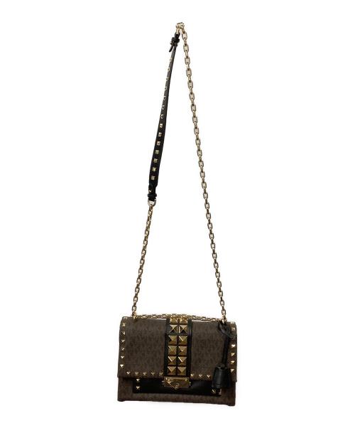 MICHAEL KORS（マイケル・コース）MICHAEL KORS (マイケル・コース) ショルダーバッグ ブラウンの古着・服飾アイテム