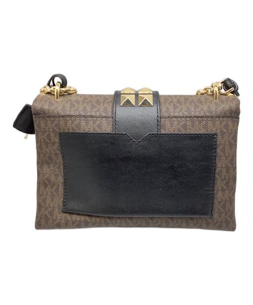MICHAEL KORS（マイケル・コース）MICHAEL KORS (マイケル・コース) ショルダーバッグ ブラウンの古着・服飾アイテム