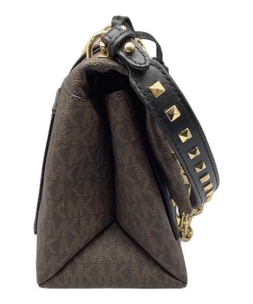 MICHAEL KORS（マイケル・コース）MICHAEL KORS (マイケル・コース) ショルダーバッグ ブラウンの古着・服飾アイテム