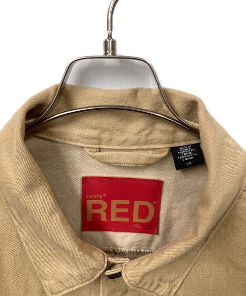 LEVI'S RED（リーバイス レッド）LEVI'S RED (リーバイス レッド) トラッカージャケット ブラウン ベージュ サイズ:Lの古着・服飾アイテム