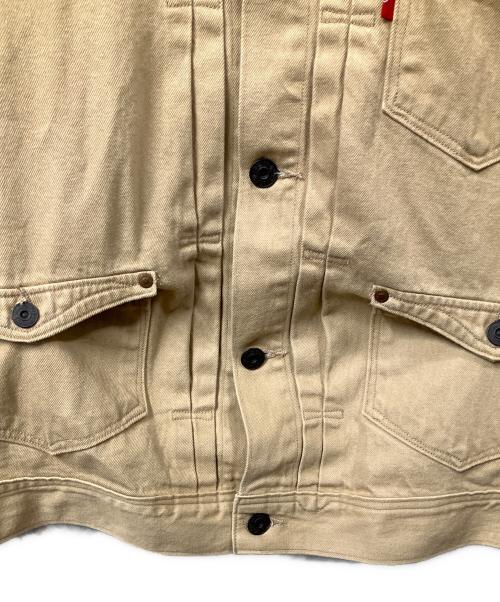 LEVI'S RED（リーバイス レッド）LEVI'S RED (リーバイス レッド) トラッカージャケット ブラウン ベージュ サイズ:Lの古着・服飾アイテム