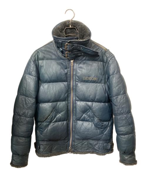 AVIREX（アヴィレックス）AVIREX (アヴィレックス) ダウンジャケット ネイビー サイズ:XLの古着・服飾アイテム