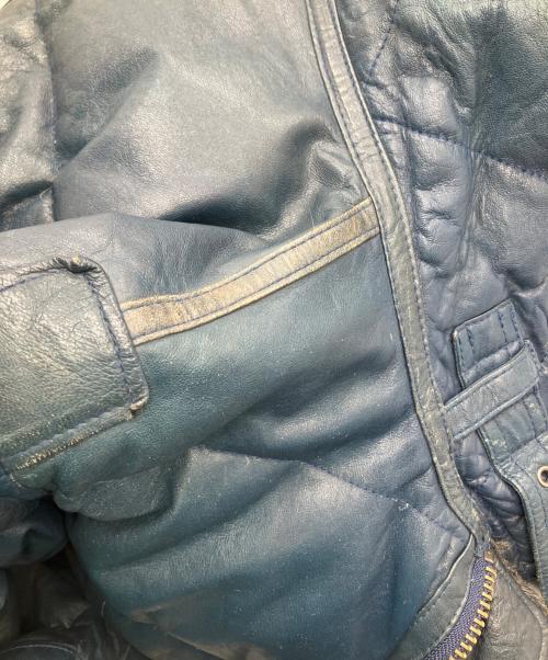 AVIREX（アヴィレックス）AVIREX (アヴィレックス) ダウンジャケット ネイビー サイズ:XLの古着・服飾アイテム