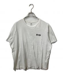 LEVI'S×A BATHING APE（リーバイス×アベイシングエイプ）の古着「Levi's × A BATHING APE. コラボ半袖シャツ ホワイト」｜ホワイト