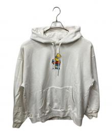 LEVI'S×The Simpsons（リーバイス×ザ シンプソンズ）の古着「THE SIMPSONS 20th記念コラボパーカー」｜ホワイト