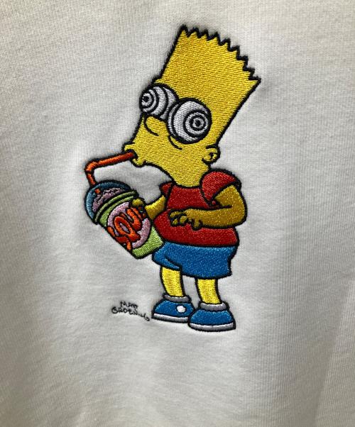 LEVI'S（リーバイス）LEVI'S (リーバイス) THE SIMPSONS (ザ シンプソンズ) THE SIMPSONS 20th記念コラボパーカー ホワイト サイズ:XLの古着・服飾アイテム