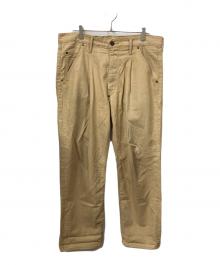 LEVI'S RED（リーバイス レッド）の古着「ルーズテーパートラウザーデニム」｜ベージュ