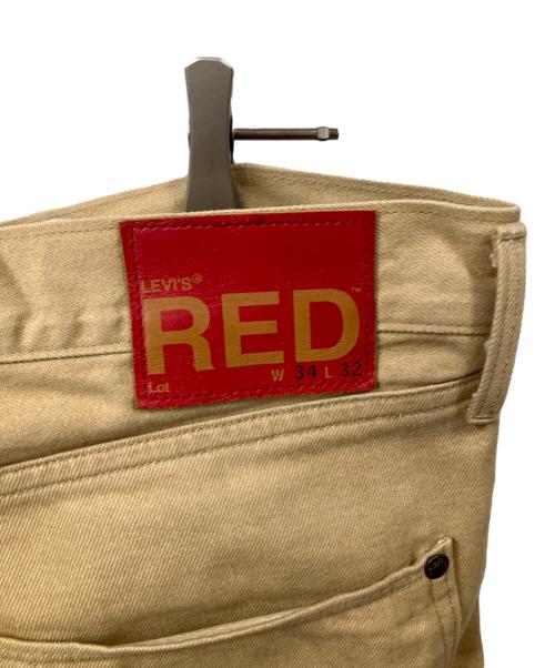 LEVI'S RED（リーバイス レッド）LEVI'S RED (リーバイス レッド) ルーズテーパートラウザーデニム ベージュ サイズ:W34の古着・服飾アイテム