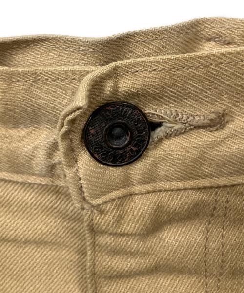 LEVI'S RED（リーバイス レッド）LEVI'S RED (リーバイス レッド) ルーズテーパートラウザーデニム ベージュ サイズ:W34の古着・服飾アイテム