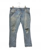 LEVI'S PReMIUMリーバイス プレミアム）の古着「ダメージデニムパンツ」｜インディゴ