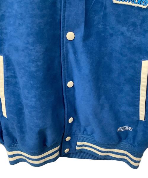 DESCENTE（デサント）DESCENTE (デサント) スタジャン ブルー サイズ:Lの古着・服飾アイテム