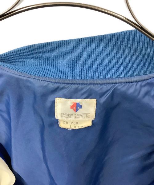 DESCENTE（デサント）DESCENTE (デサント) スタジャン ブルー サイズ:Lの古着・服飾アイテム