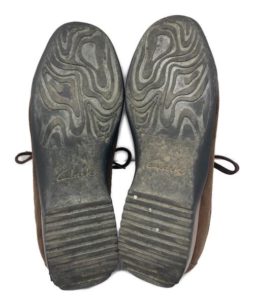 CLARKS（クラークス）CLARKS (クラークス) スエードスニーカー　ブラウン ブラウン サイズ:4dの古着・服飾アイテム