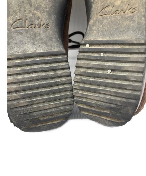 CLARKS（クラークス）CLARKS (クラークス) スエードスニーカー　ブラウン ブラウン サイズ:4dの古着・服飾アイテム
