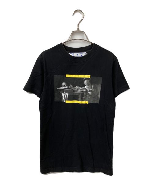 OFFWHITE（オフホワイト）OFFWHITE (オフホワイト) Caravaggio Painting S/S T-shirt ブラック サイズ:xsの古着・服飾アイテム