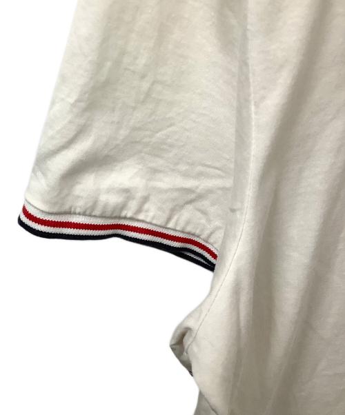 MONCLER（モンクレール）MONCLER (モンクレール) MAGLIA T-SHIRT ホワイト サイズ:Ｍの古着・服飾アイテム