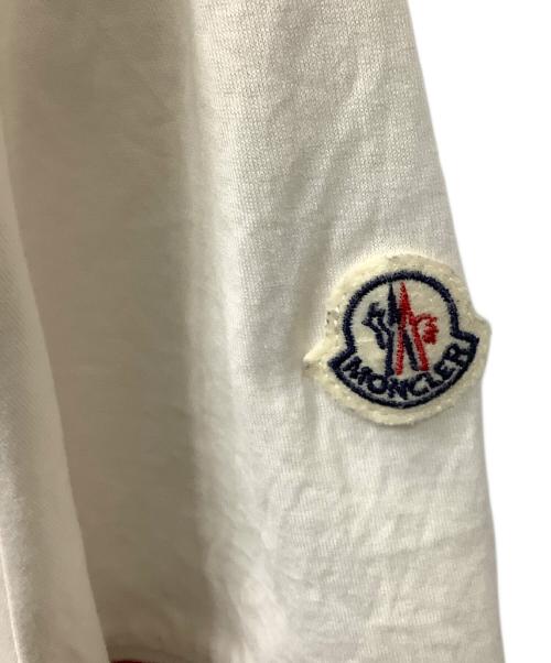 MONCLER（モンクレール）MONCLER (モンクレール) MAGLIA T-SHIRT ホワイト サイズ:Ｍの古着・服飾アイテム