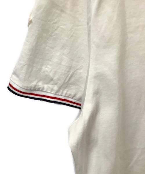 MONCLER（モンクレール）MONCLER (モンクレール) MAGLIA T-SHIRT ホワイト サイズ:Ｍの古着・服飾アイテム