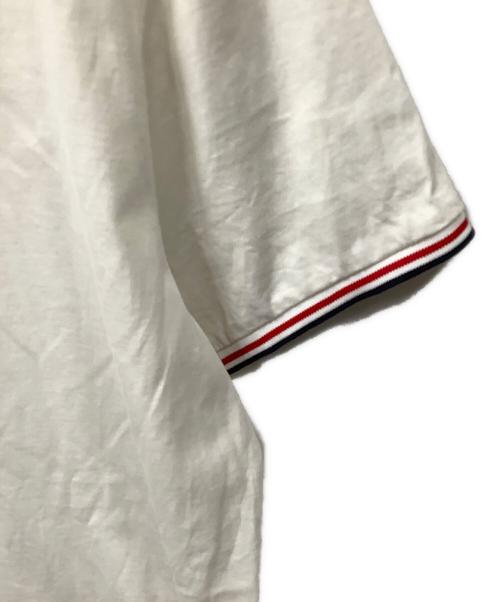 MONCLER（モンクレール）MONCLER (モンクレール) MAGLIA T-SHIRT ホワイト サイズ:Ｍの古着・服飾アイテム