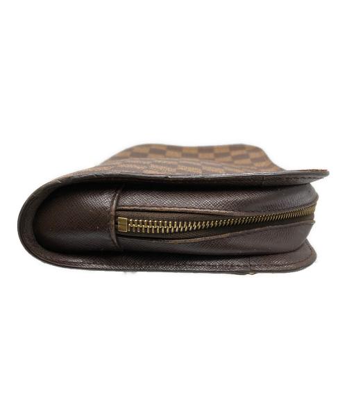 LOUIS VUITTON（ルイ ヴィトン）LOUIS VUITTON (ルイ ヴィトン) クラッチバッグ　ダミエ ブラウンの古着・服飾アイテム