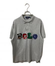 POLO RALPH LAUREN（ポロ・ラルフローレン）の古着「ロゴポロシャツ　グレー」｜グレー