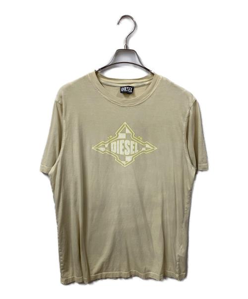 DIESEL（ディーゼル）DIESEL (ディーゼル) 半袖カットソー イエロー イエロー サイズ:Lの古着・服飾アイテム