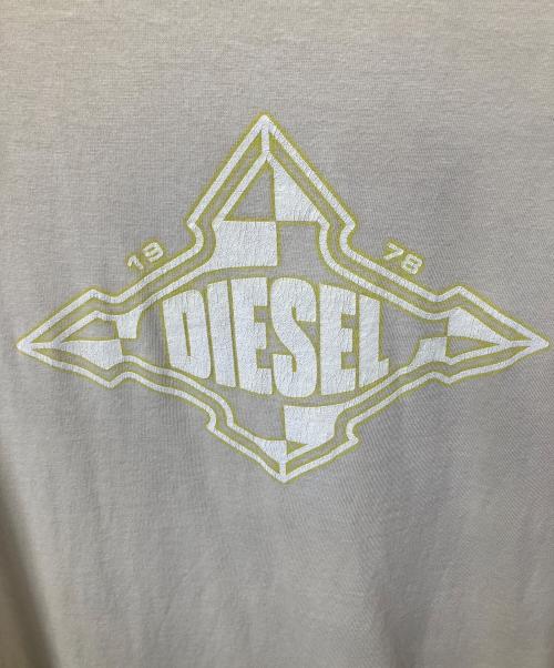 DIESEL（ディーゼル）DIESEL (ディーゼル) 半袖カットソー イエロー イエロー サイズ:Lの古着・服飾アイテム