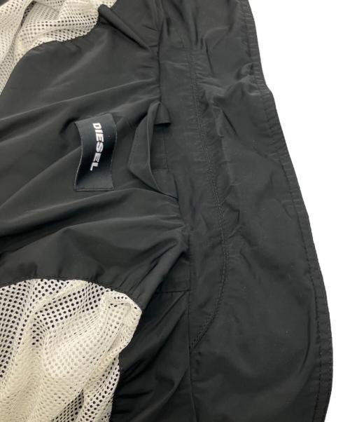 DIESEL（ディーゼル）DIESEL (ディーゼル) コーチジャケット ブラック サイズ:Mの古着・服飾アイテム